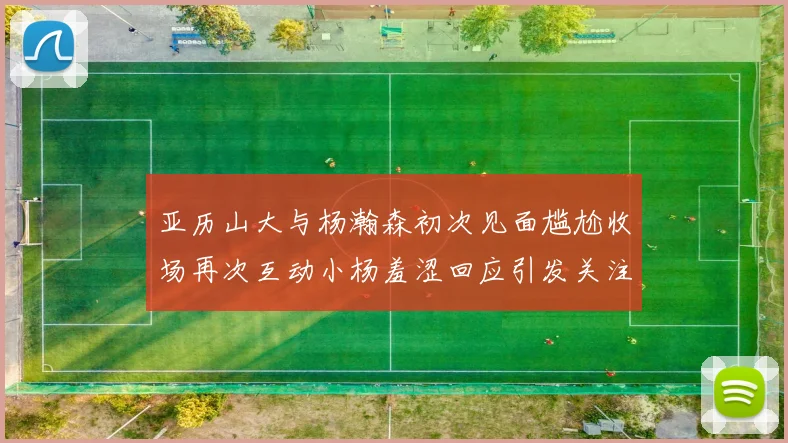 亚历山大与杨瀚森初次见面尴尬收场再次互动小杨羞涩回应引发关注